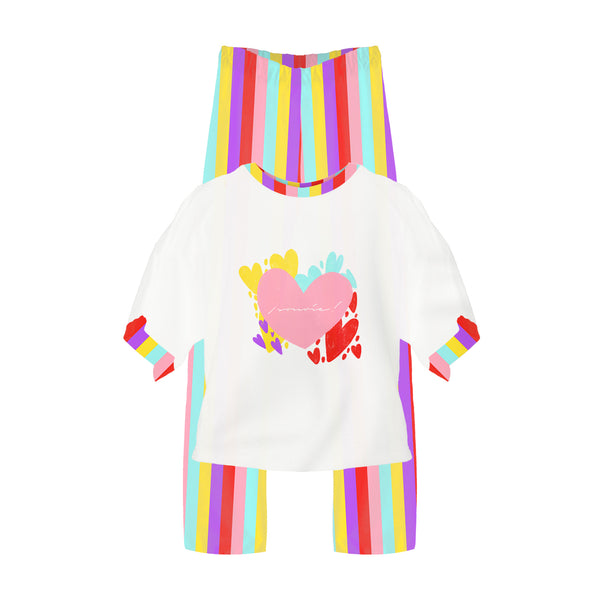 Agustina Pantalón largo + Camiseta Pijama