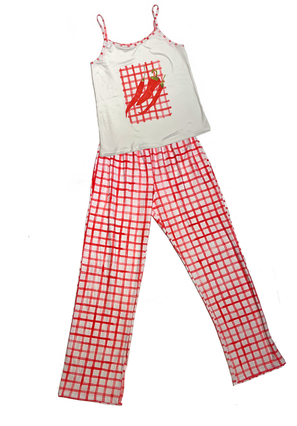 Pimientos Pantalón + Camisilla Pijama